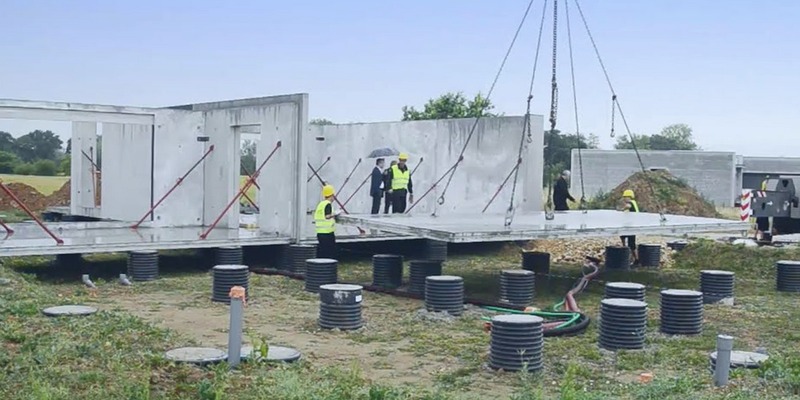 Construcción industrializada con acabados actuales en casas prefabricadas en Burgos